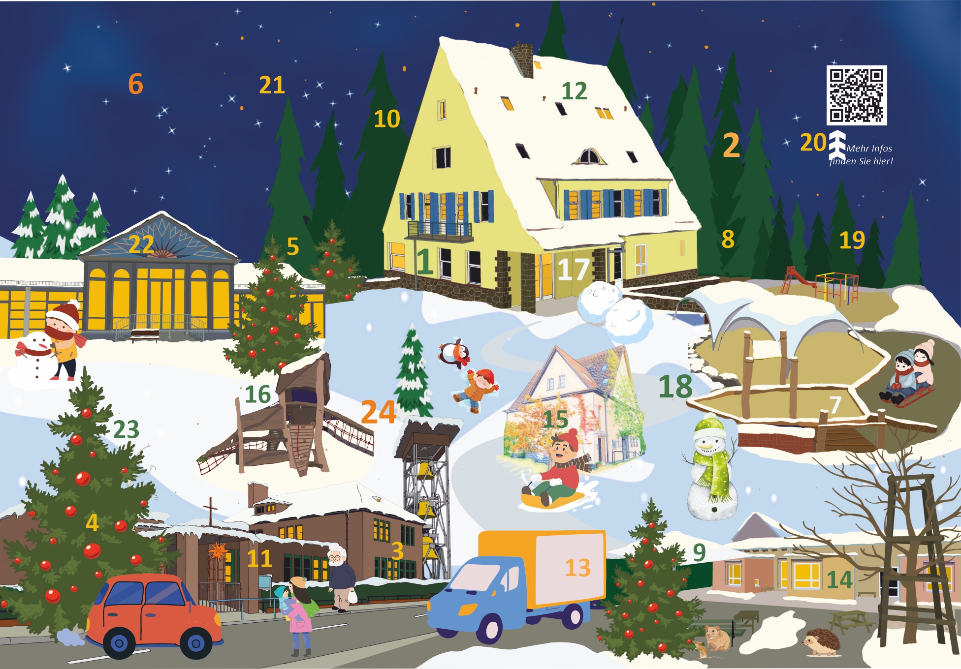 Adventskalender Villa Jühling 2025